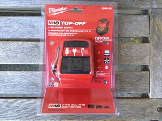 Milwaukee M18 TOP-OFF Power Supply. Brand NEW.   NUEVO.