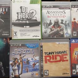 $2.00 Each PS3,4 Games And An Xbox Game