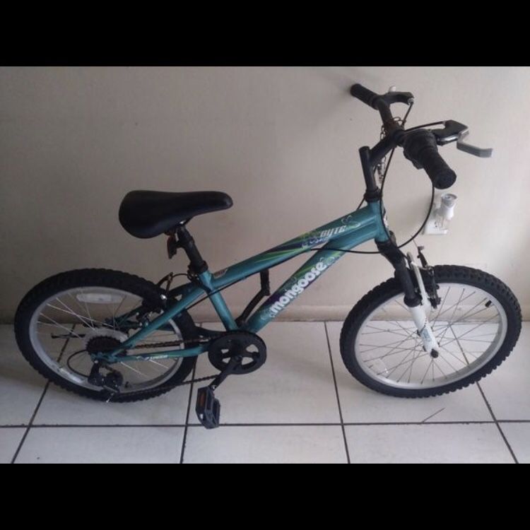 20” Mongoose Byte Girls’ Bike, Teal