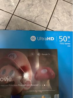50” 4k Phillips smart tv