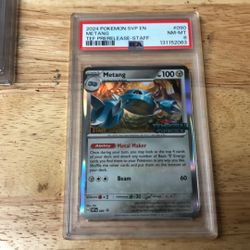 Psa Pokemon Staff Card