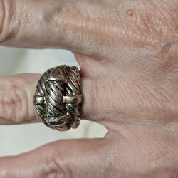 Sterling Vintage Ring. Size 6