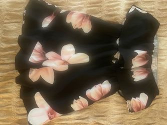 Strapless romper size small