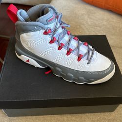 Jordan 9 Red-cool Grey