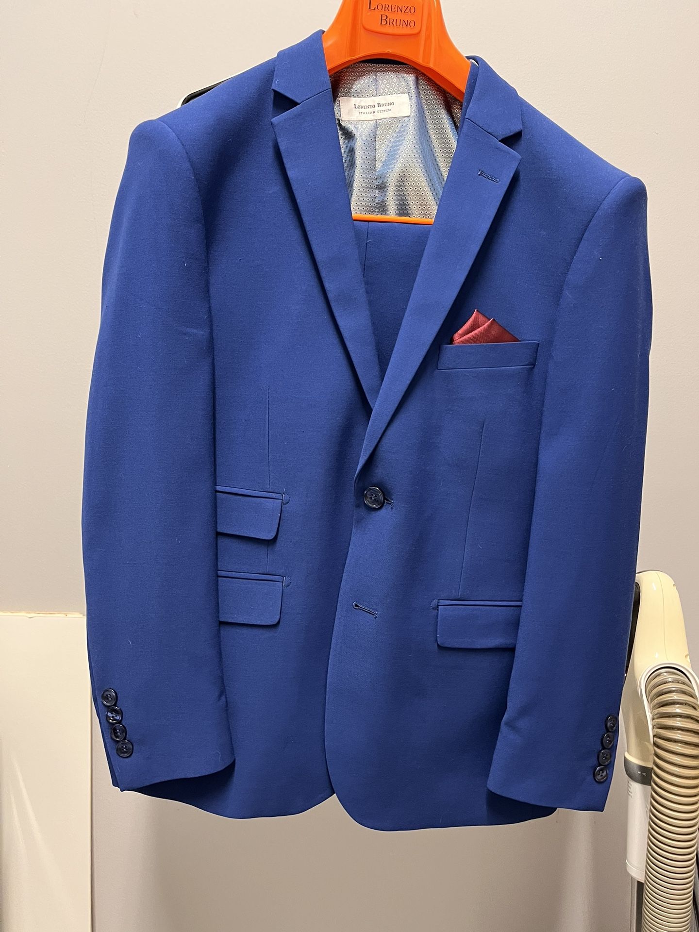 Men’s Three Piece Suit By Lorenzo Bruno