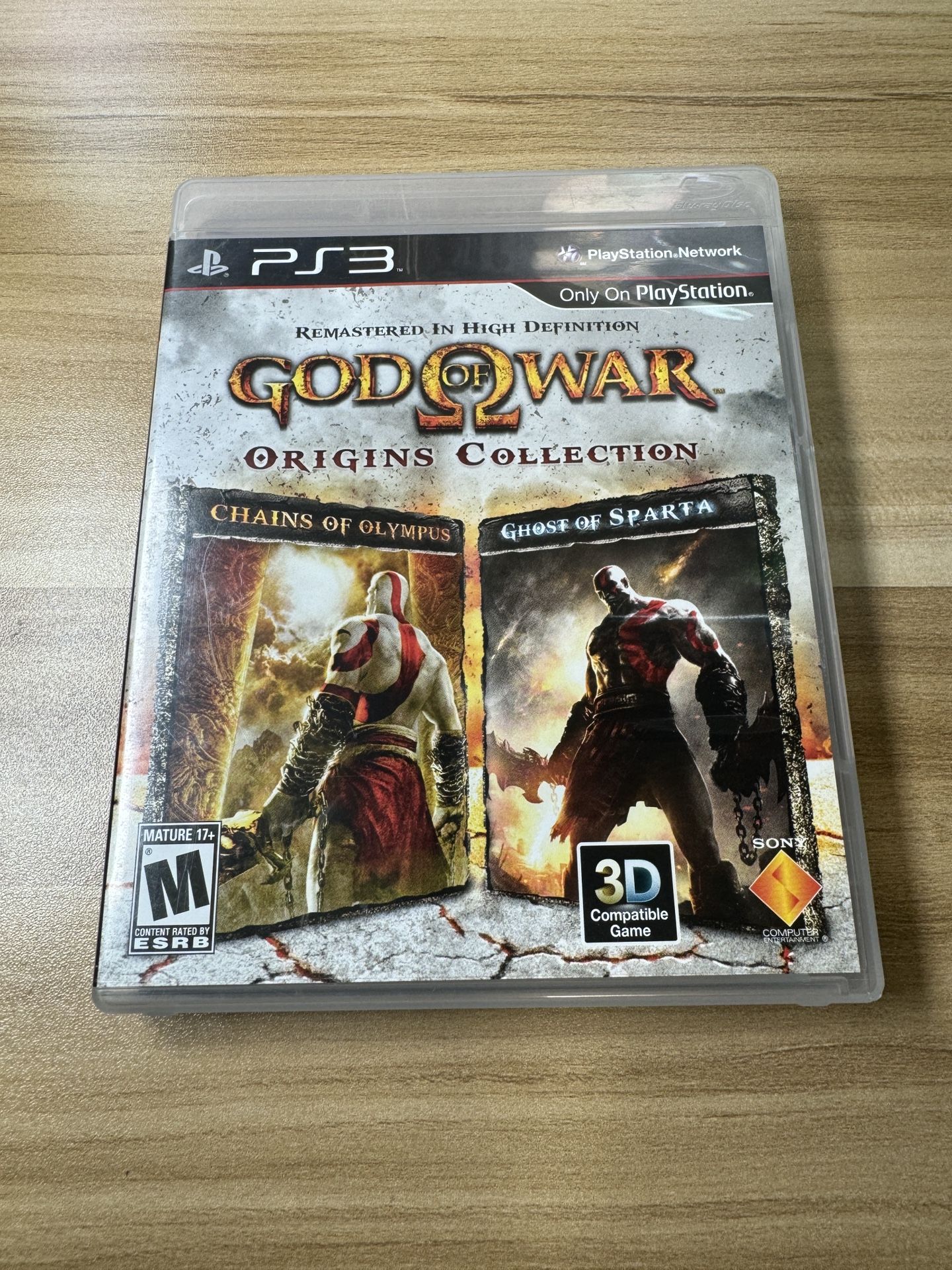 PS3 God Of War Origins Collection