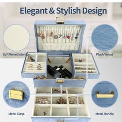 Blue Dajasan Jewelry Box