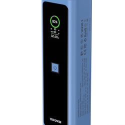 Power Bank, 100W 10000mAh Fast Charging Laptop Portable Charger with USB C & USB A Port, Smart TFT Display, LED Light & SOS, for iPhone 16/15 Series/G
