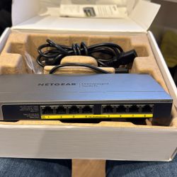 Netgear 8 Port Gigabit Ethernet Poe+ Switch GS108PP