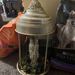 Vintage mcm mid century oil rain lamp 