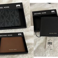 Authentic Michael Kors Leather Wallets (New With Tags) 