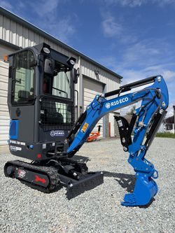 1 TON KUBOTA DIESEL EXCAVATOR RIPPA R10 ECO ENCLOSED CABIN