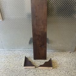 Floating Shelf With Brackets