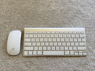 Apple Wireless Keyboard + Rechargeable Magic Mouse 2