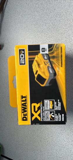 DEWALT 20v 8 ah PowerPack