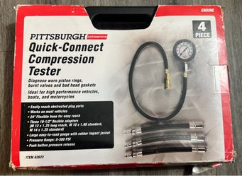PITTSBURGH AUTOMOTIVE Quick-Connect Compression Tester