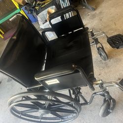 Heavy Duty Wheelchair - 450 Lb Capacity 