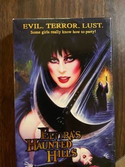 Elvira’s Haunted Hills-VHS movie