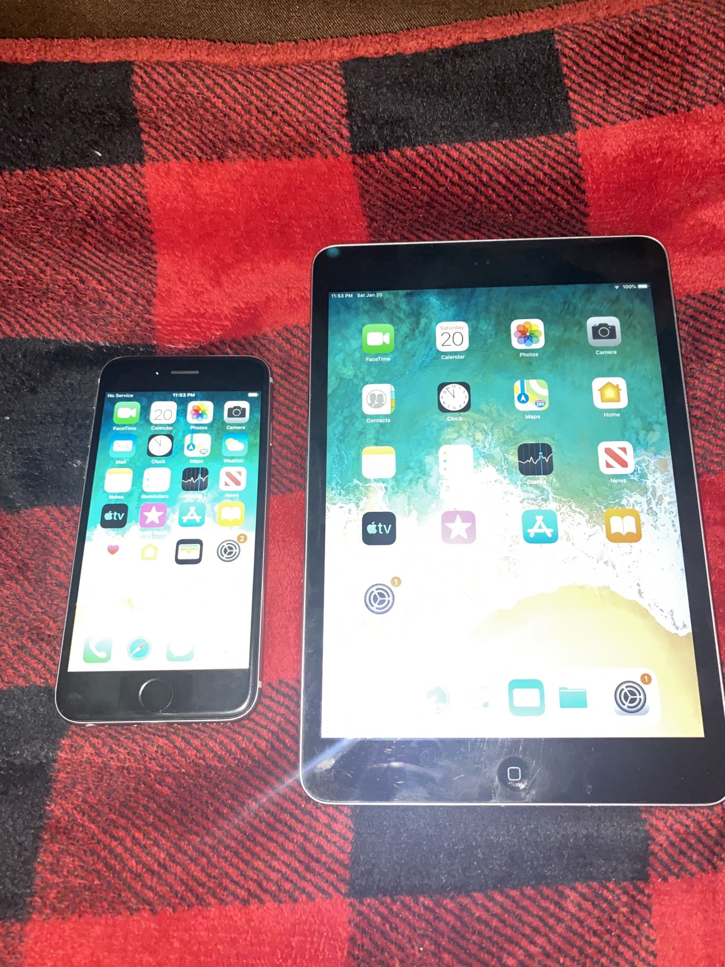 iPad Mini Gen 2 + iPhone 6 Unlocked