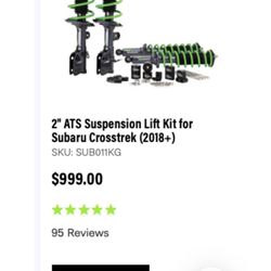 ATS Suspension Lift Kit Subaru Cross Trek