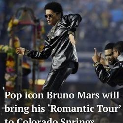 Bruno Mars - Romantic Tour Tix