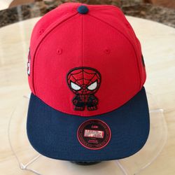 Marvel Spider-Man Youth Lids Exclusive Snapback Hat Red Navy New Adjustable