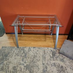 Glass Desk