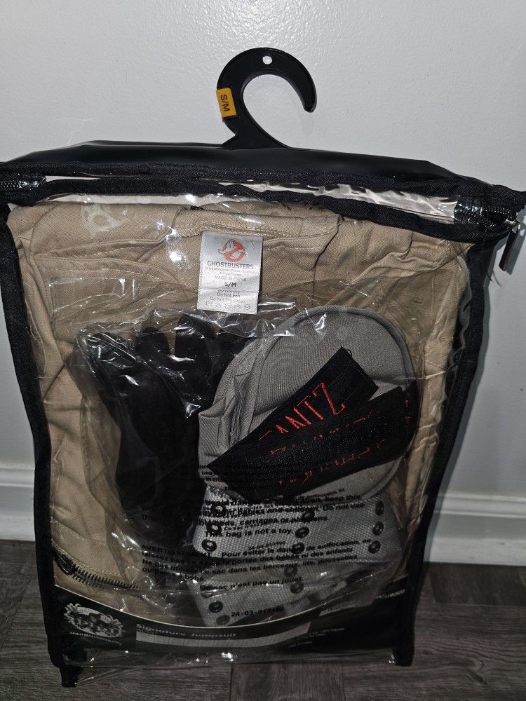 Ghostbusters HALLOWEEN COSTUME MENS  S/M