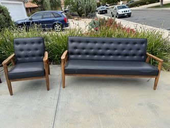 Baxton Studio Couch & Chair Set