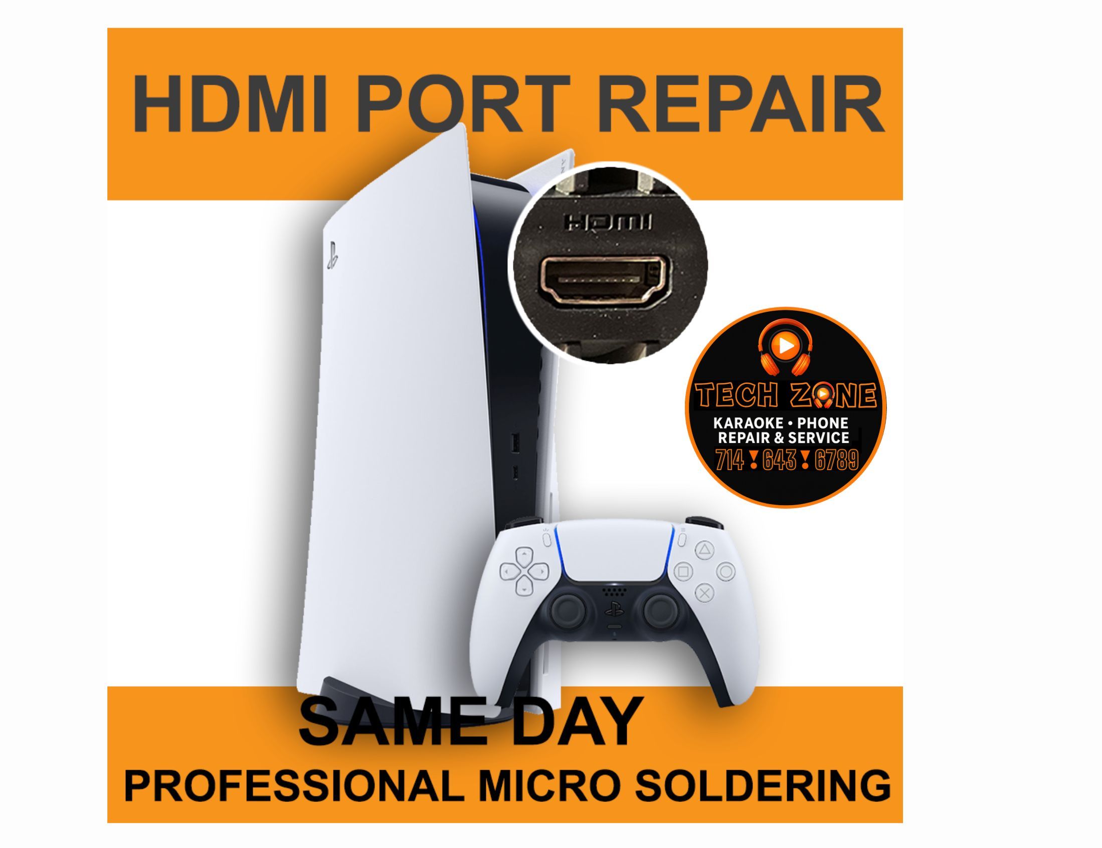Sony Playstation 5 HDMI Repair Service
