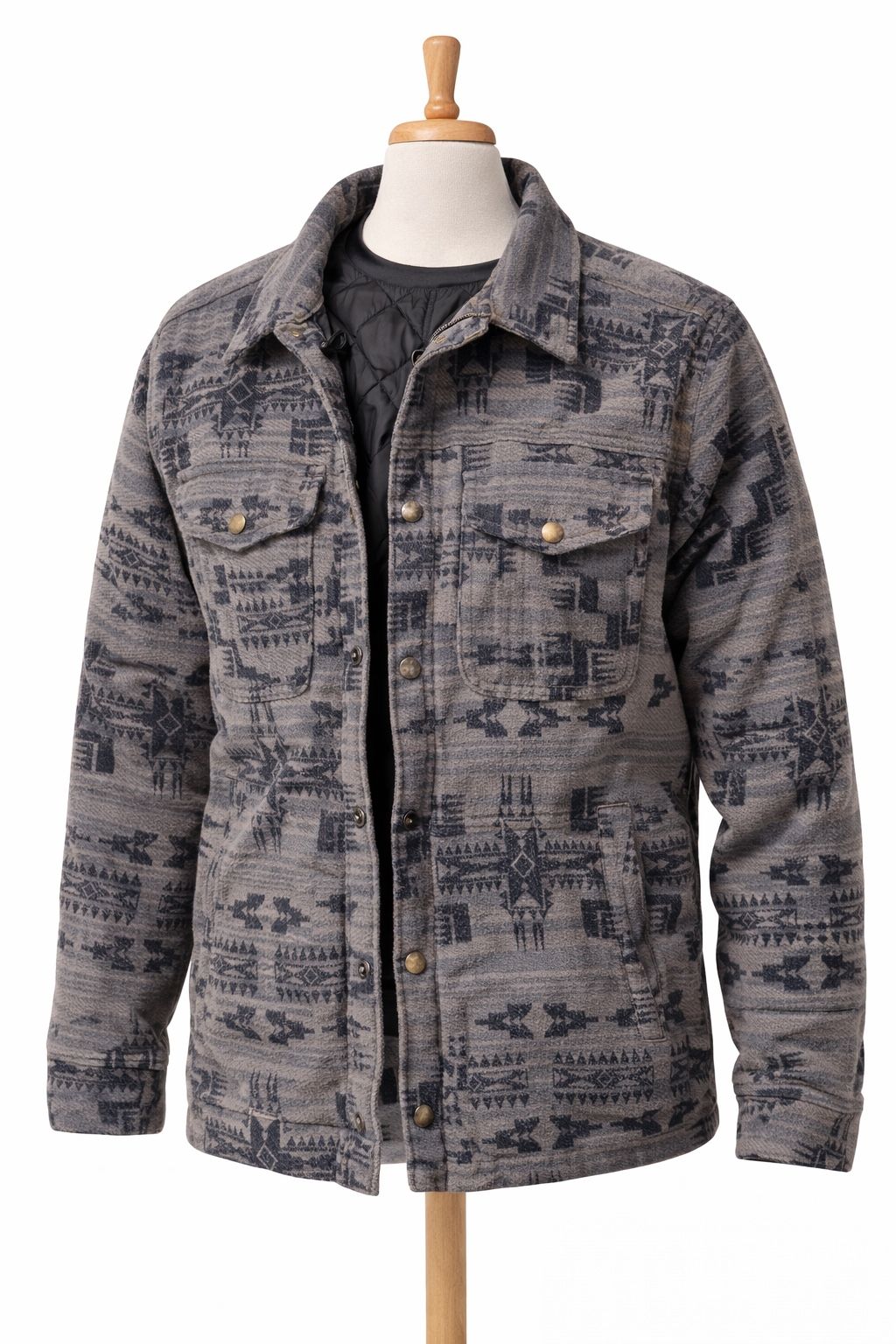Ariat Men’s XL Aztec Print Quilted Jacket – Western Workwear Coat ...