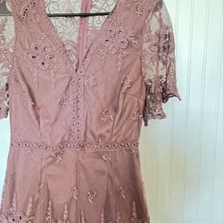  Clothing salmon color  Romper  Haute Monde size M 