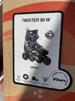 Rollerblade Twister 80 Women's size 6 Black