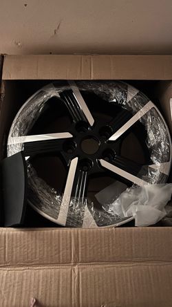 Alloy Wheel Rim Black Machined Face