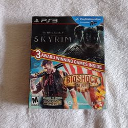 The Elder Scrolls V: Skyrim/BioShock Infinite - Playstation 3 Game