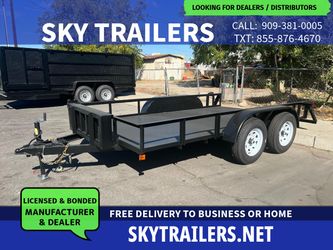Utility Trailer 8.5x12x1 Metal Deck