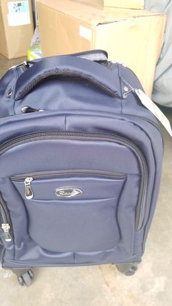 Racing rolling backpack