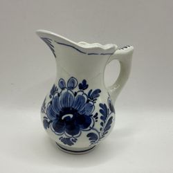 Vintage Delft Blue Mini Creamer