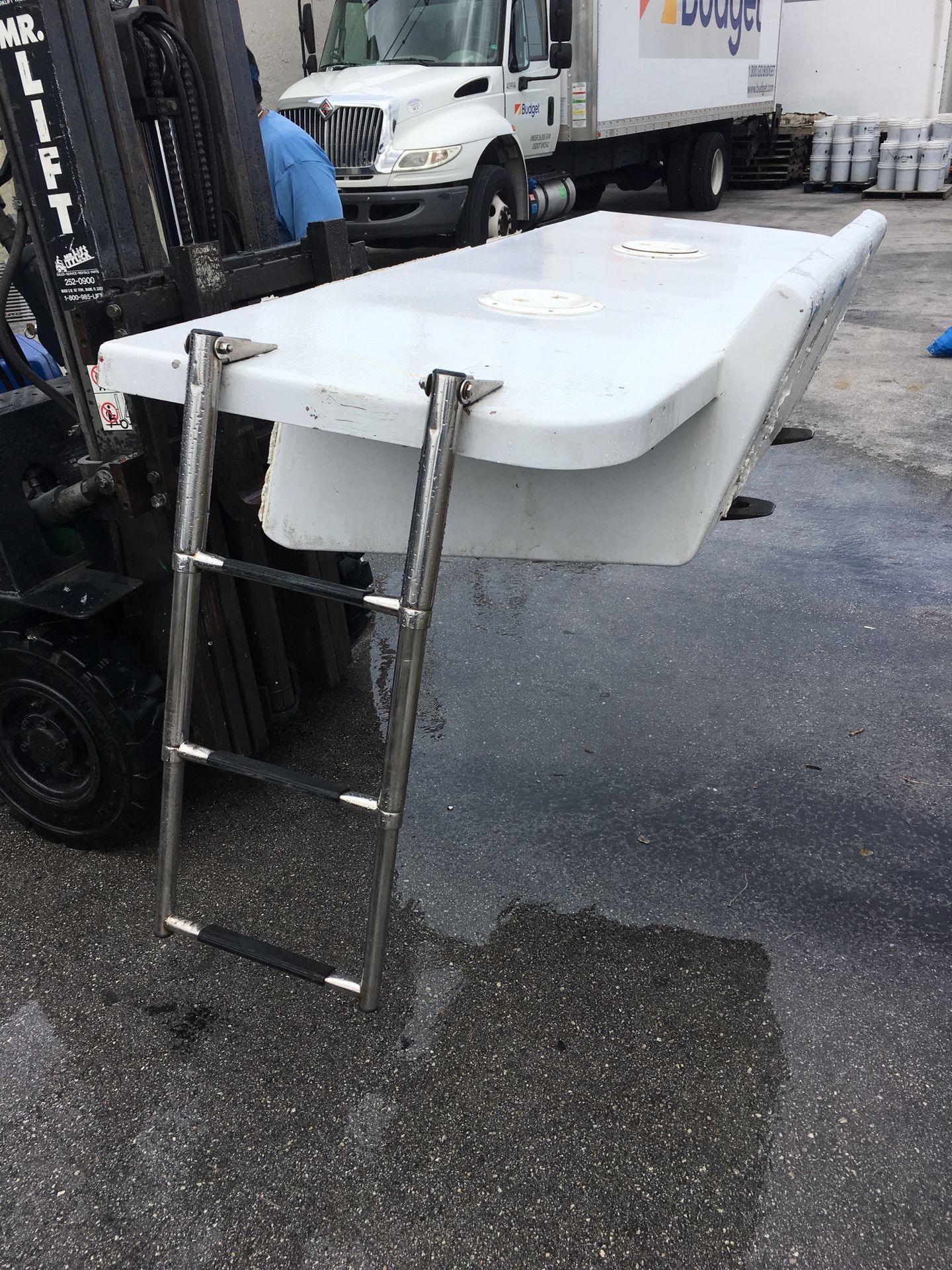 Stainless Marine Twin engine bracket