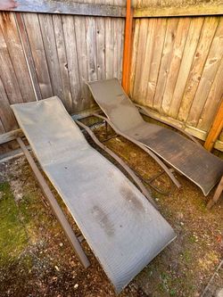 FREE Lounge Lawn Chairs for Backyard Patio