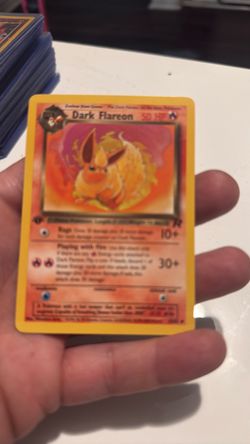 Dark Flareon Pokémon Trading Card