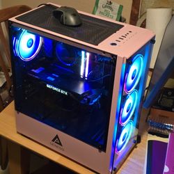 Pink Entry Level Gaming Pc