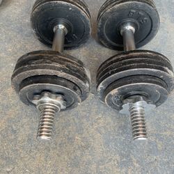 Adjustable Dumbells 