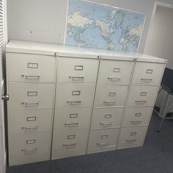 OFFICE/HOME FILE CABINET 4 DRAWERS METAL FILE 