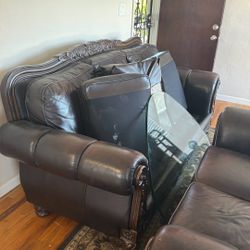 Leather Couches