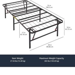 ***PENDING PICKUP***Two Free Metal Twin Bed Frames -  Foldable