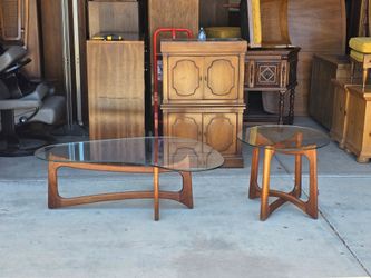 Mid Century Coffee Table Set
