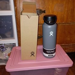 New Hydro flask 40oz Wide Mouth With Flex Cap
