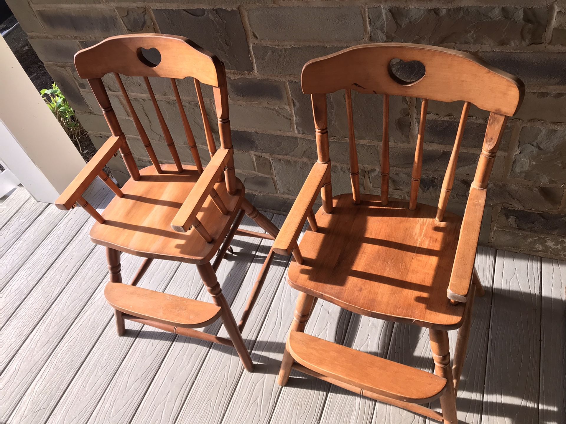 Wooden Toddler Chairs