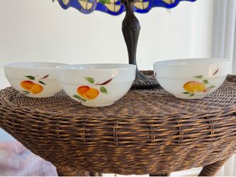 3 FireKing bowls (6” diameter)